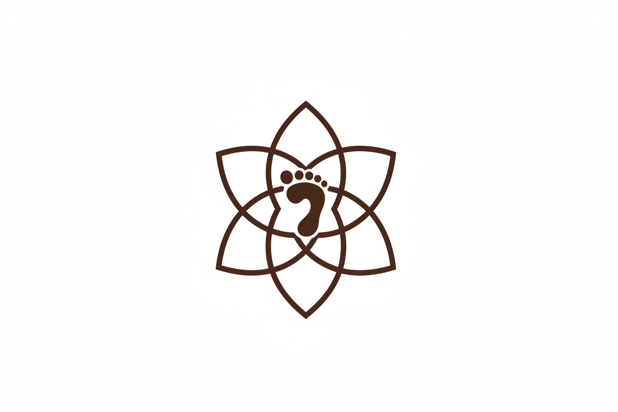 Fußchakra Icon